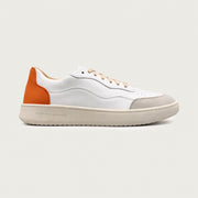 White & Orange