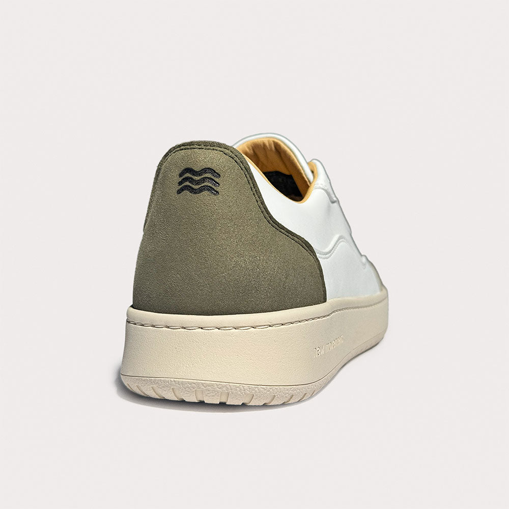 Allrounder (White & Olive)