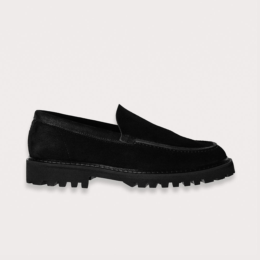 Loafer Raw Suede (Black)