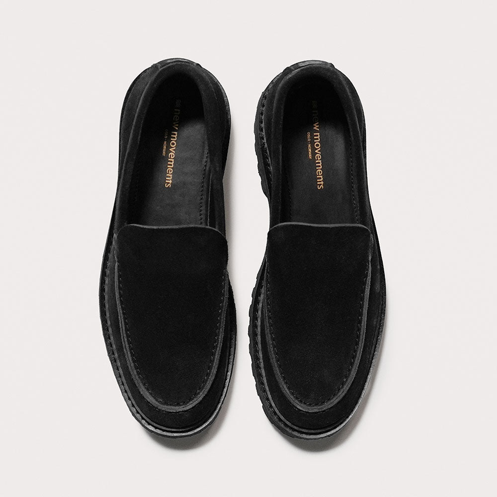 Loafer Raw Suede (Black)