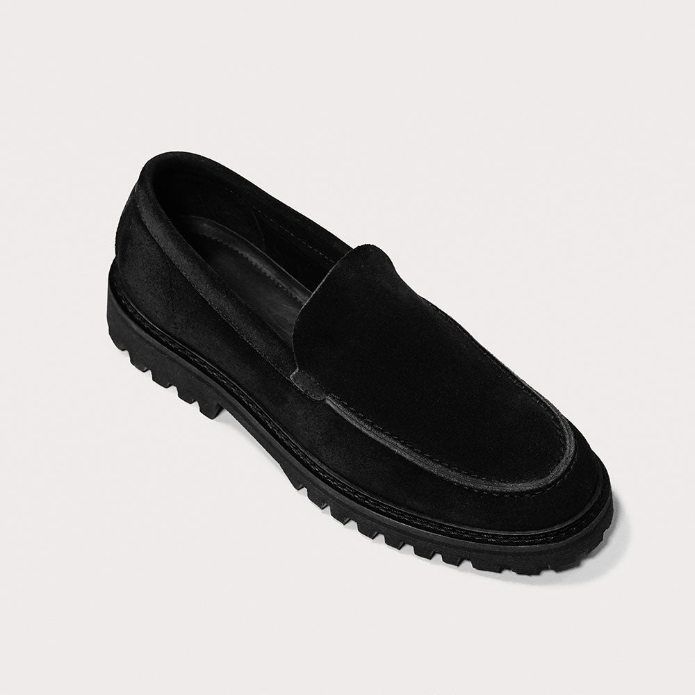 Loafer Raw Suede (Black)