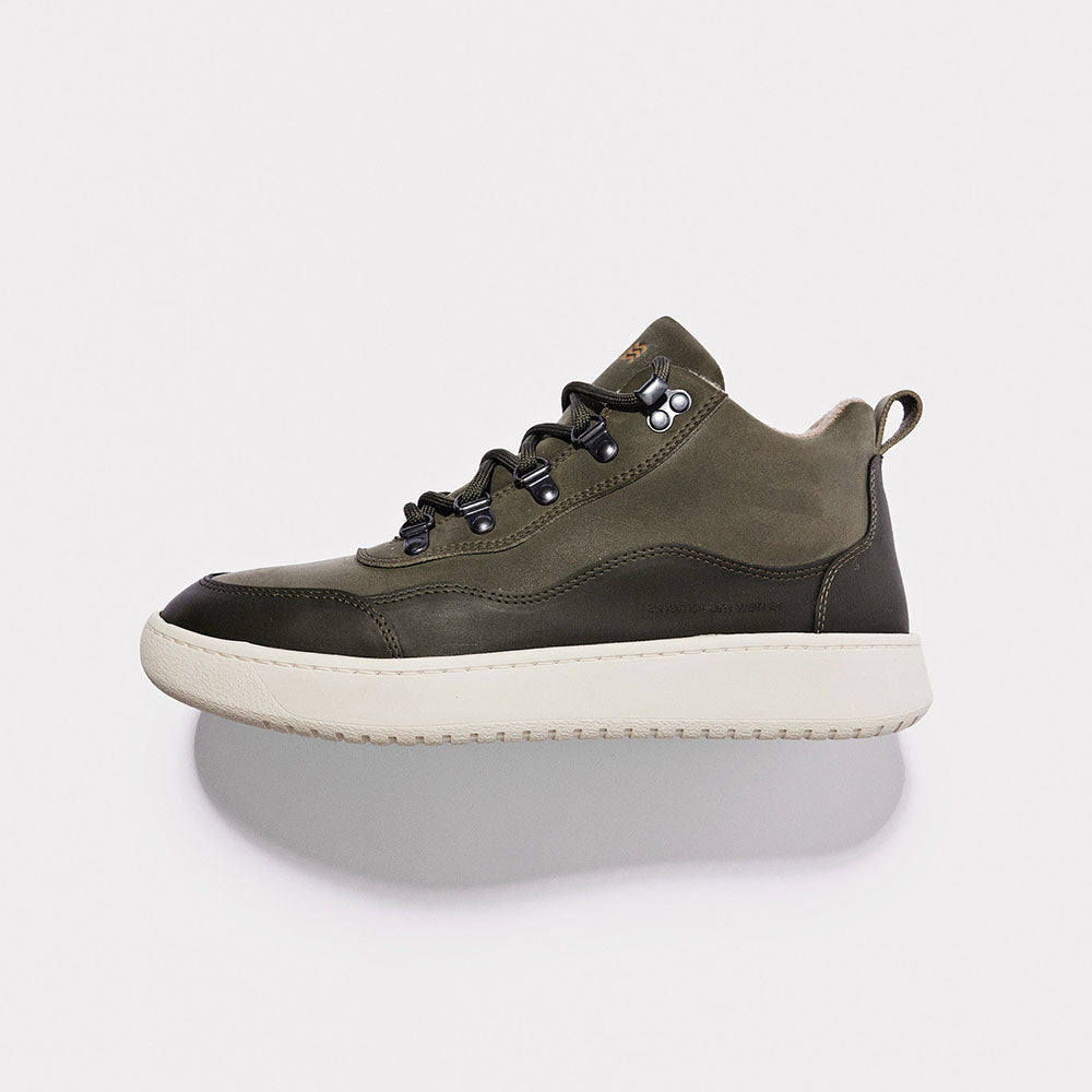 Norwegian Sneaker Technical Textile (Smooth Forest Wool)