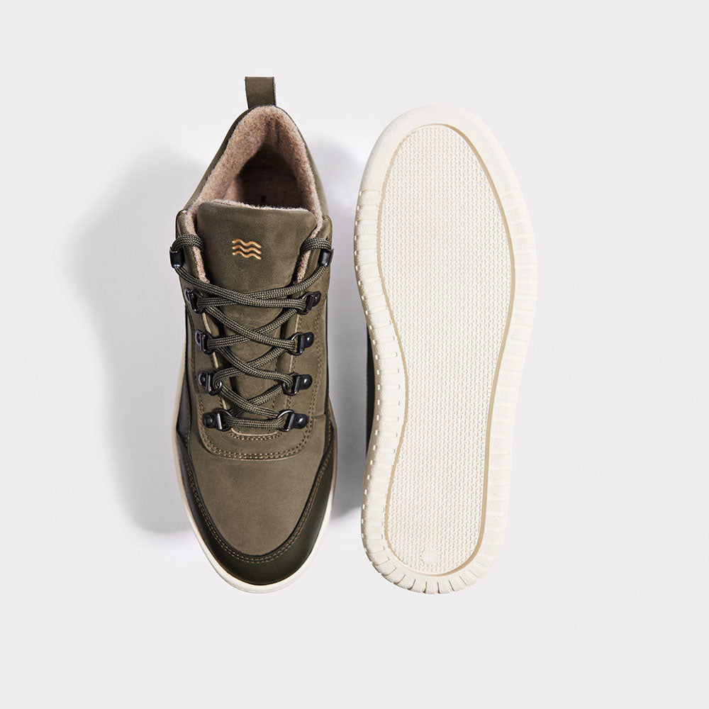 Norwegian Sneaker Technical Textile (Smooth Forest Wool)
