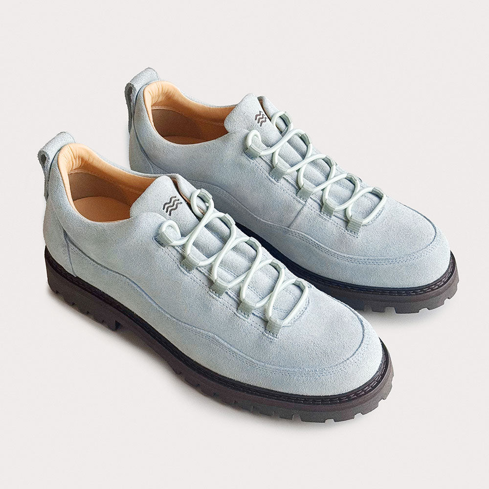 Moss Leather (Azure Blue)