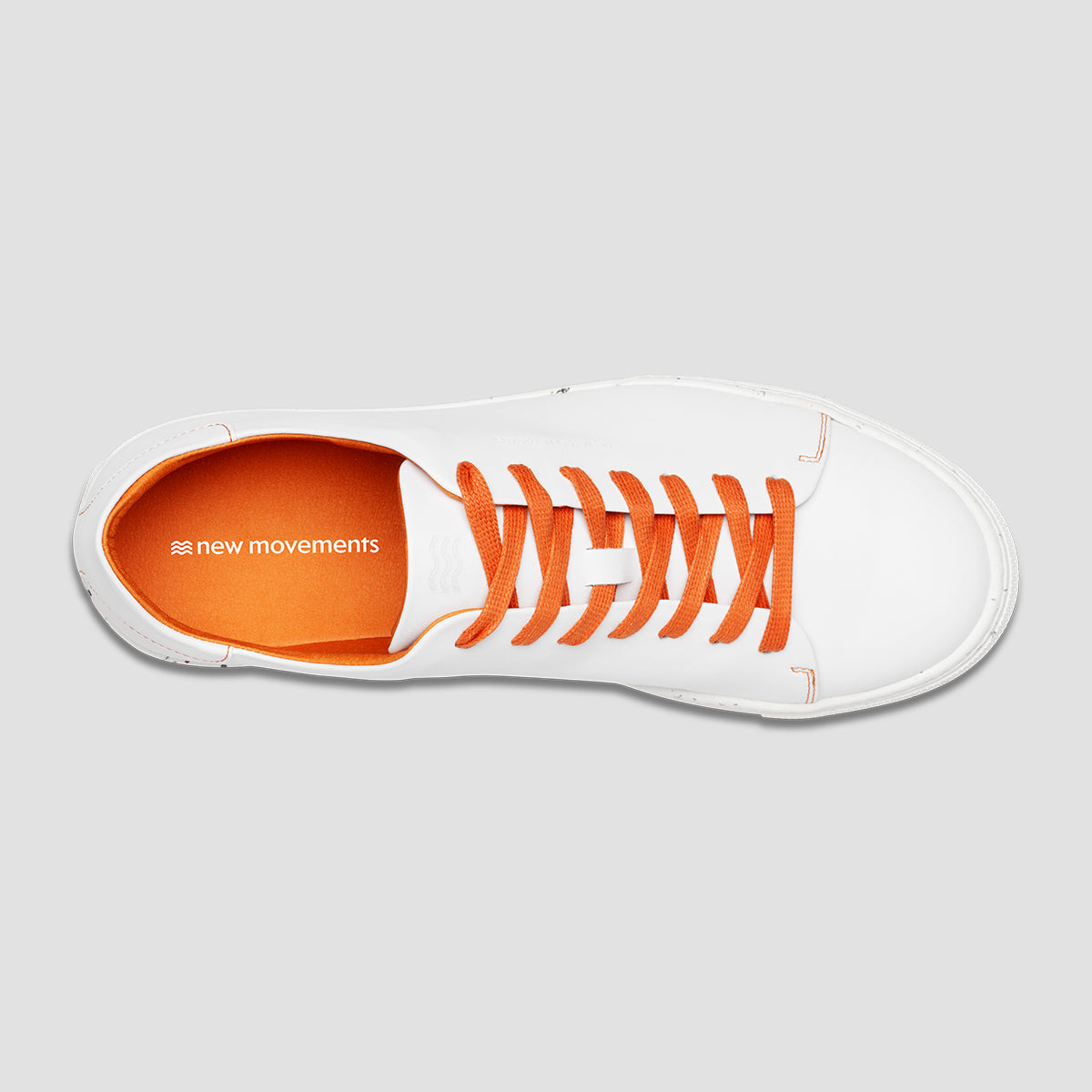 Classic Vegan (White & Orange)