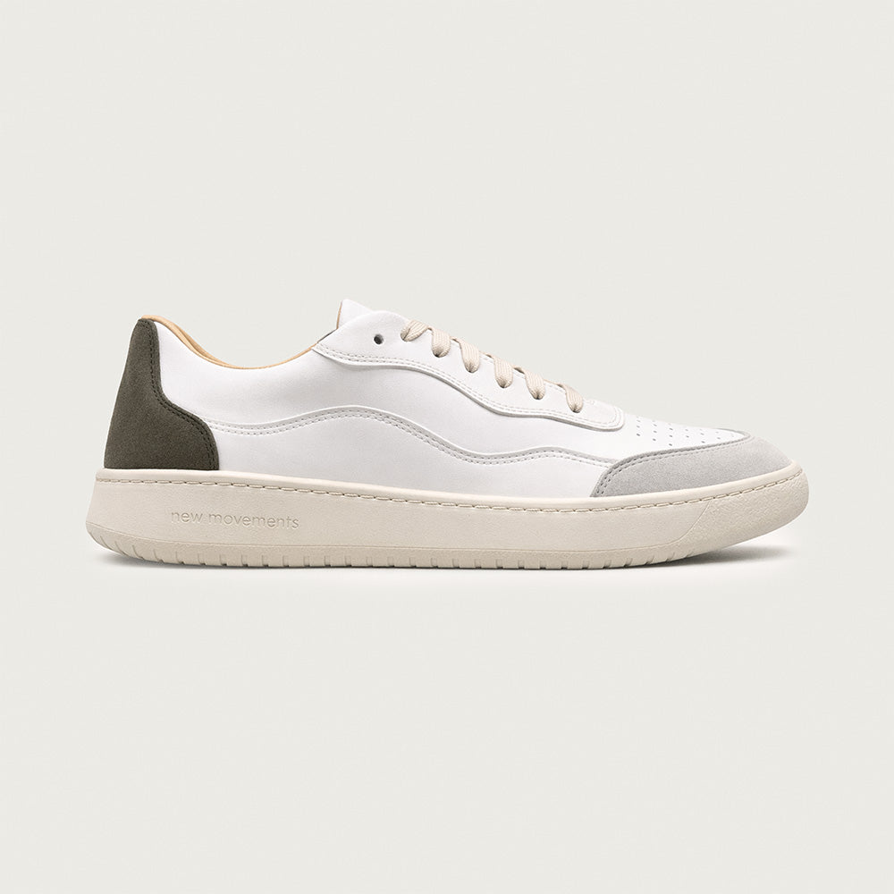 Allrounder (White & Olive)