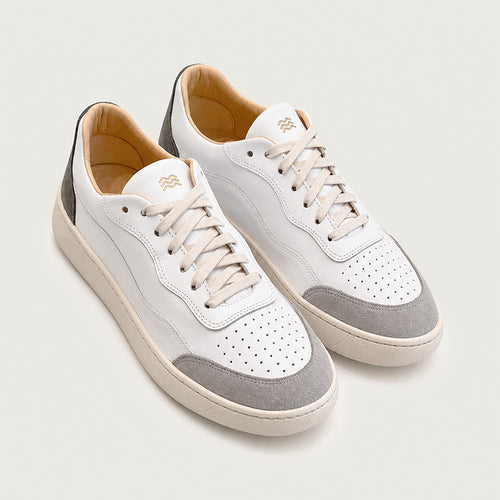 Allrounder Leather (White & Olive)