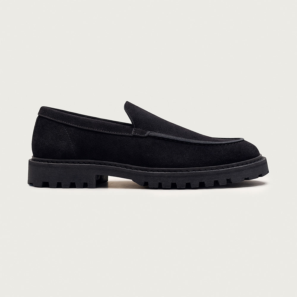 Loafer Raw Suede (Black)