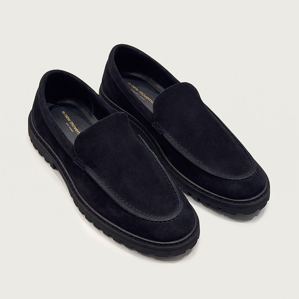 Loafer Raw Suede (Black)