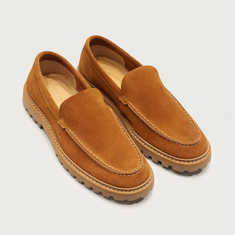 Loafer Raw Suede (Cognac Brown)