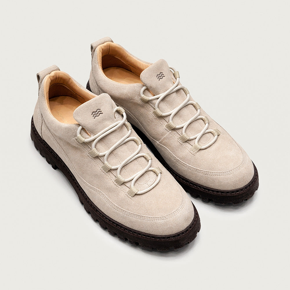 Moss Leather (Ivory White)