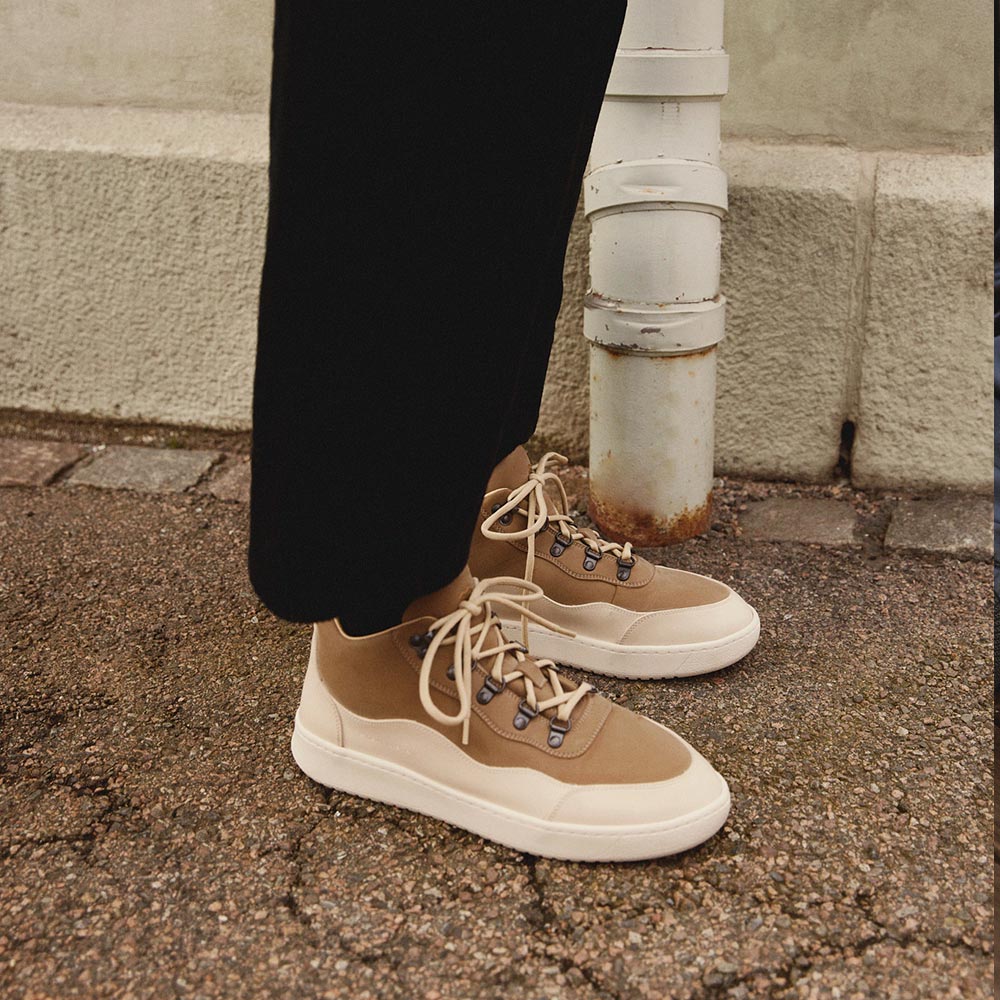 Norwegian Sneaker Technical Textile (Beige & Sand No wool)