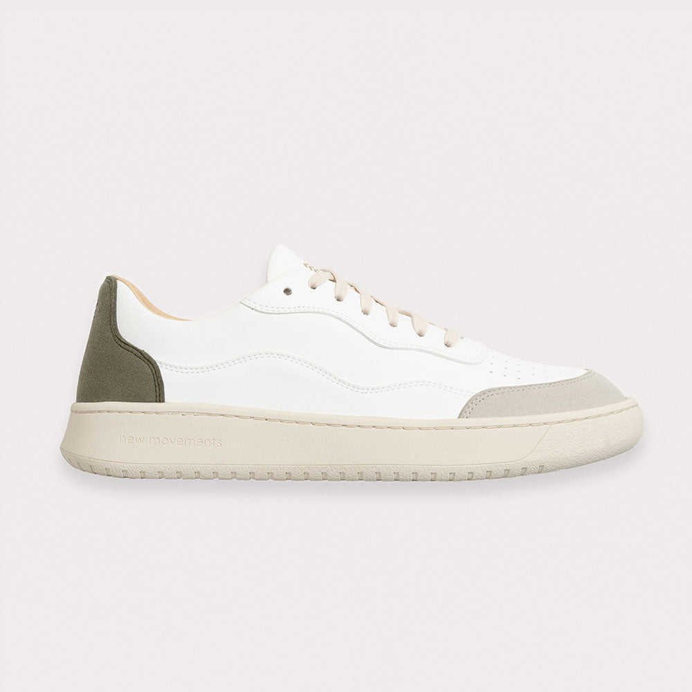 Allrounder (White & Olive)
