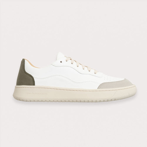 Allrounder (White & Olive)