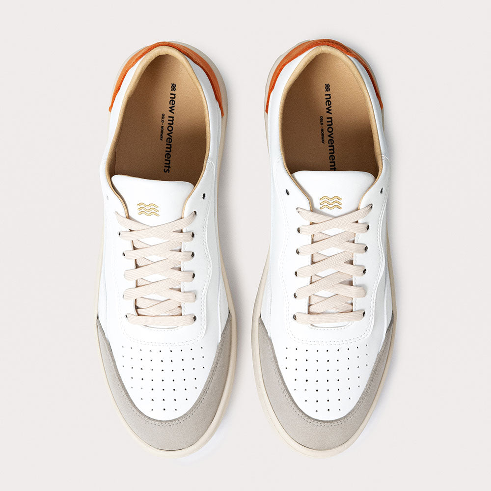 Allrounder (White & Orange)