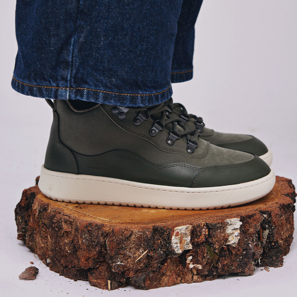 Norwegian Sneaker Technical Textile (Smooth Forest)