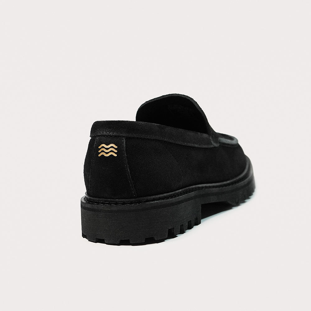 Loafer Raw Suede (Black)
