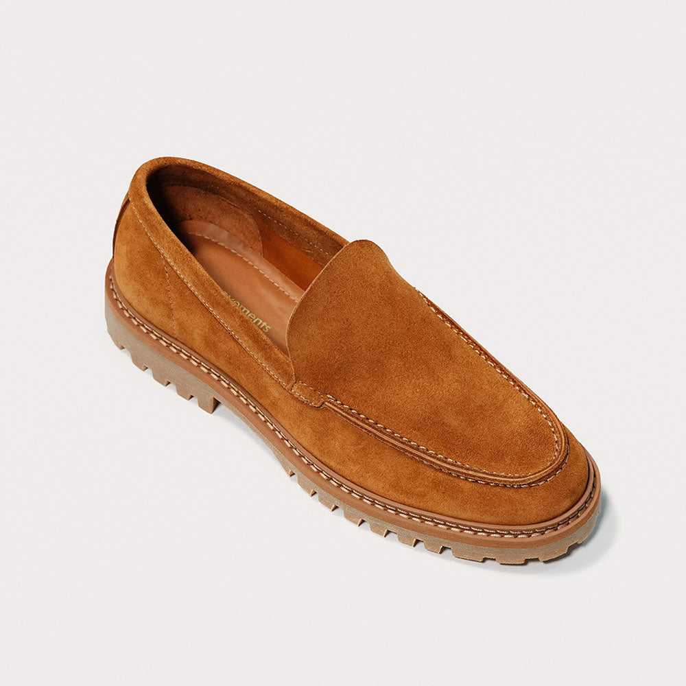 Loafer Raw Suede (Cognac Brown)