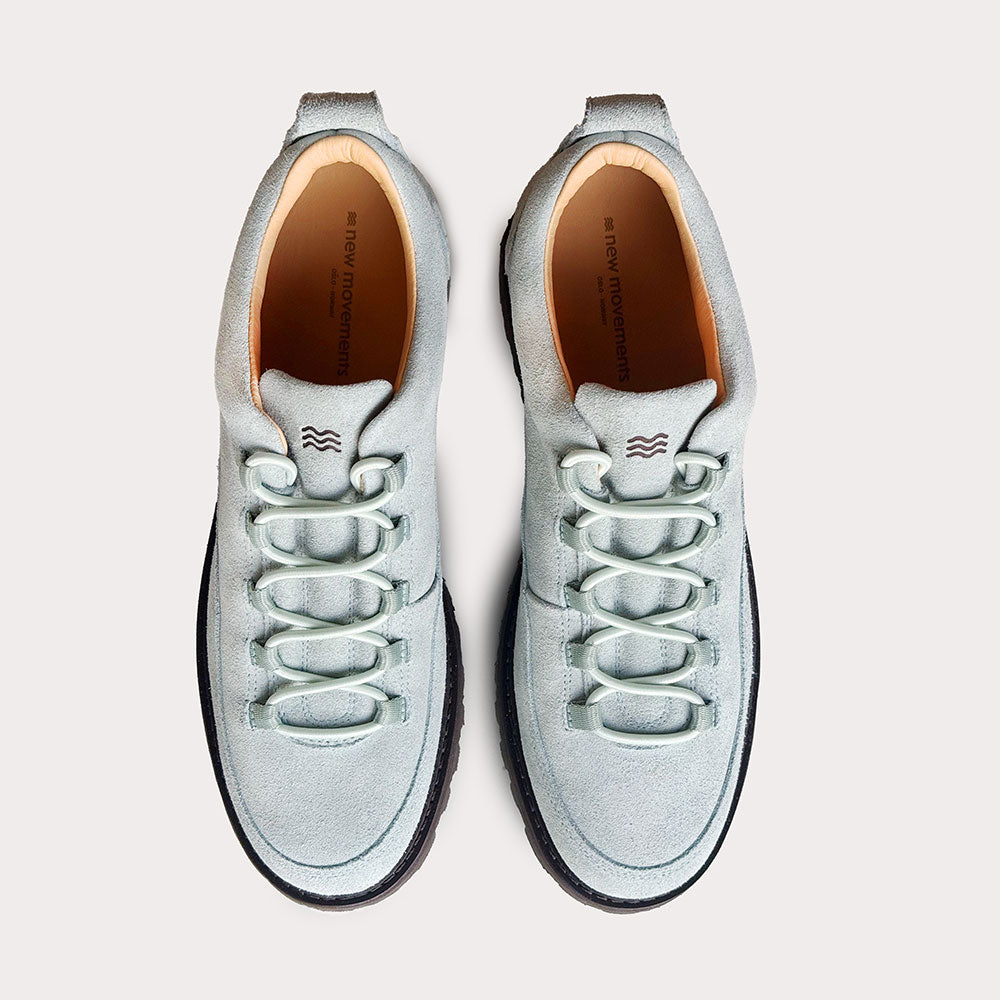 Moss Leather (Azure Blue)