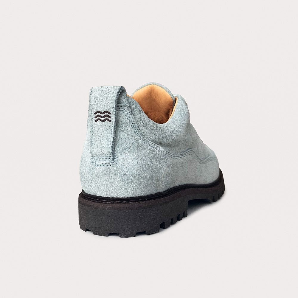 Moss Leather (Azure Blue)