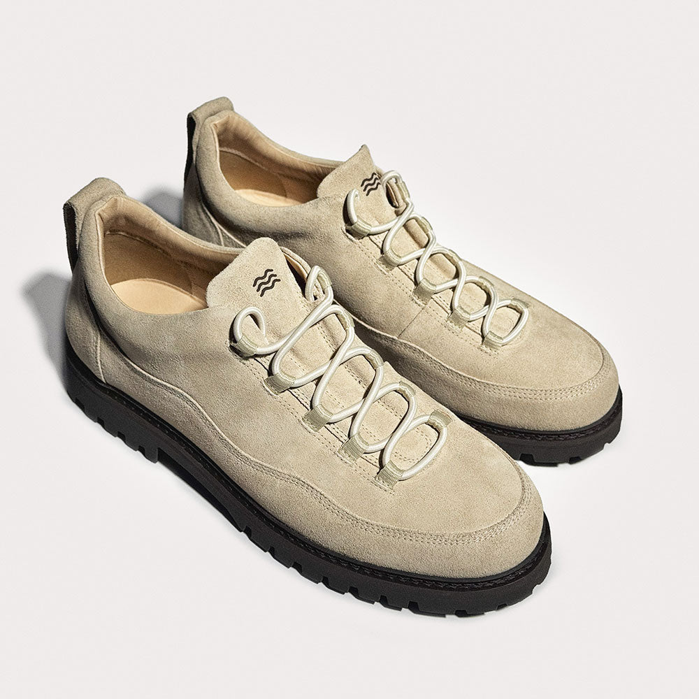 Moss Leather (Ivory White)