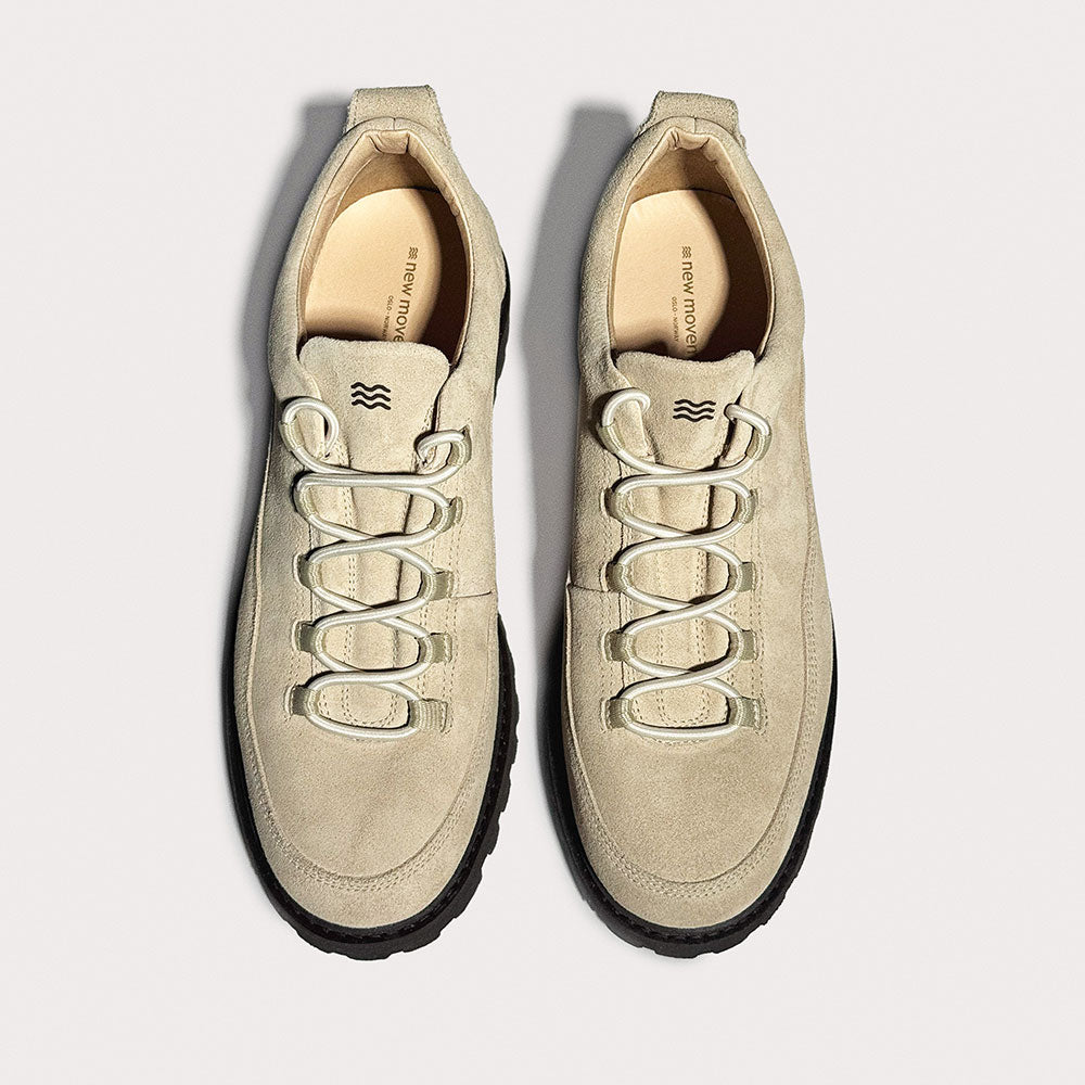 Moss Leather (Ivory White)