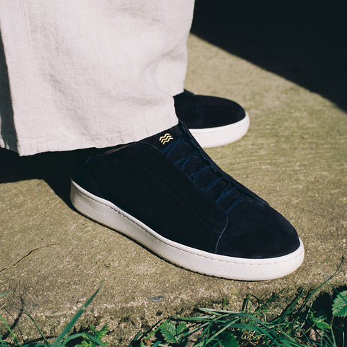 Zen Suede (Night Blue)