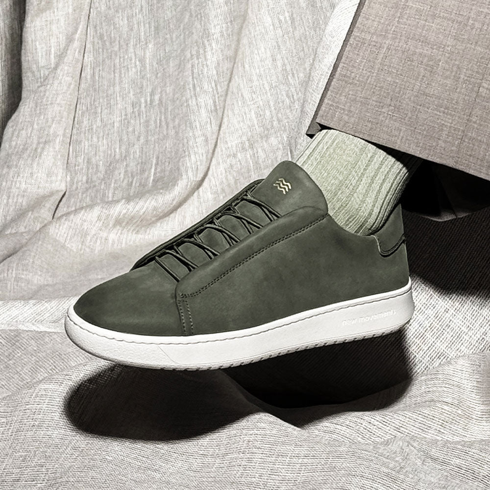 Zen Technical Nobuck (Olive Green)