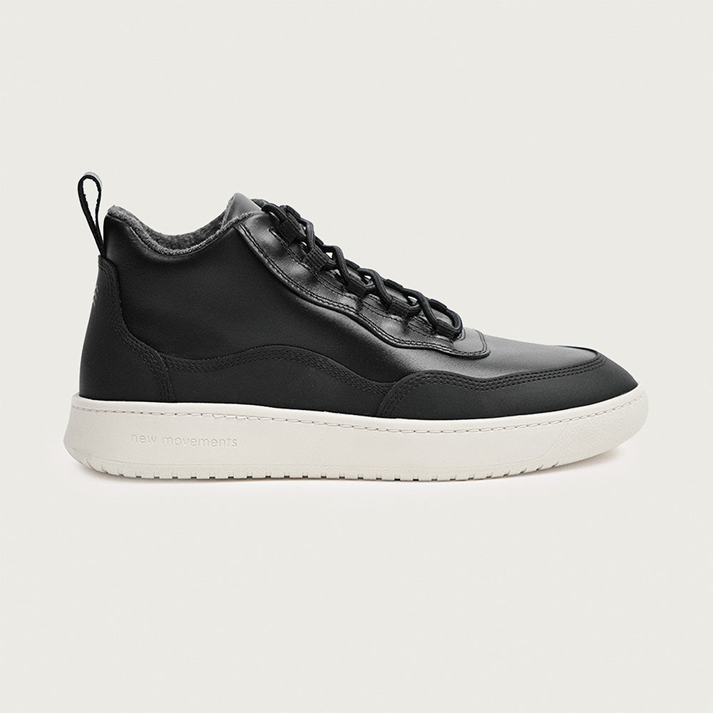 Norwegian Sneaker (Black Wool)