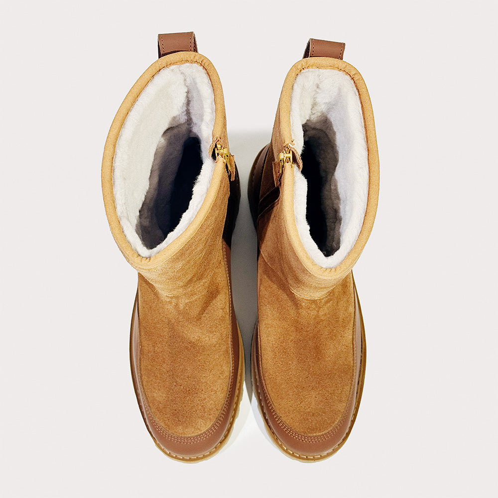 Space Boot (Camel Brown)
